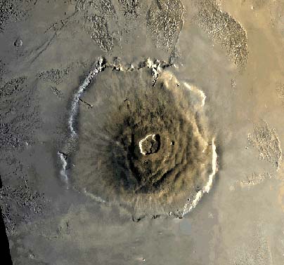Olymus Mons- The Largest Volcano on Mars